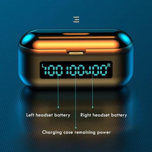 TWS F9-39 Wireless Bluetooth Earphones Mobile Phone Holder Multifunctional Headset Low Latency Gaming Headphones