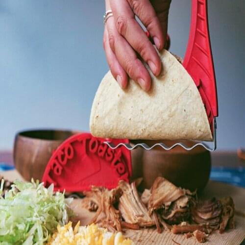 Red Handle Non-toxic Environmental Protection Material Toaster Mexican Cake Box Kitchen Accessories
