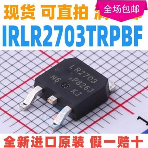 New 10pcs/lot IRLR2703TRPBF IRLR2703 LR2703 TO-252