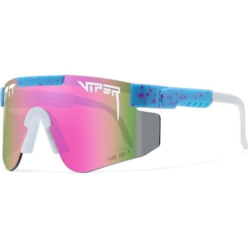 PIT VIPER Fishing Sunglasses Outdoor Glasses Sports Eyewear Cycling UV400 Fashion Bike Bicycle Sunglasses Mtb Goggles with Case