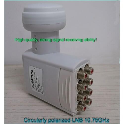 SG78101 digital HD Universal KU Band 8 OUTPUT OCTO LNB High Gain Low noise satellite Dish LNB