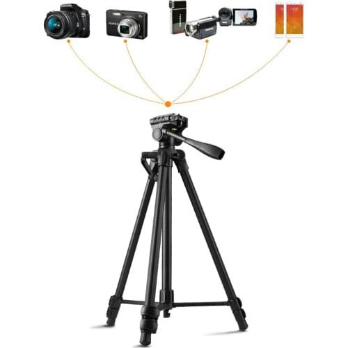 WEIFENG-3908 Professional Camera Tripod Flexible Tripod for Digital DSLR SLR Camera Nikon Canon Sony Fuji Pentax Leica