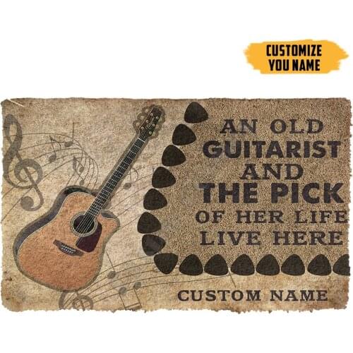 Cute Dog Retro Style Art Fresh Floor Mat Door Mat Anti-slip Mat Carpet Bedroom Living Room Home Decoration