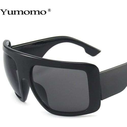 2021 Wide Frame Eye Protection Sunglasses Women Men Vintage Goggles Oversized Shades Sun Glasses Female Oculos de sol UV400