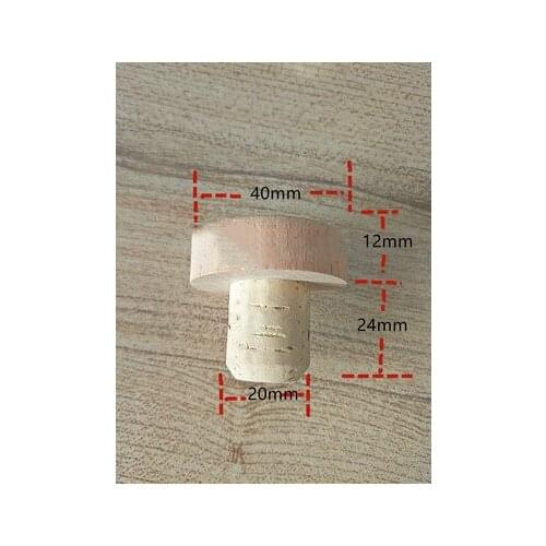 05 Package supplies T-shaped oak cork solid cork wine bottle raw cork