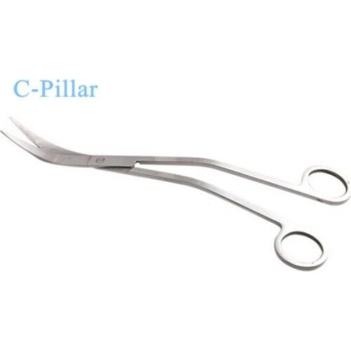 10 Inch Acuario Stainless Steel Elbow Aquatic Plants Aquarium Decoration Accessories Plant Tweezers Scissors Cleaning Tools