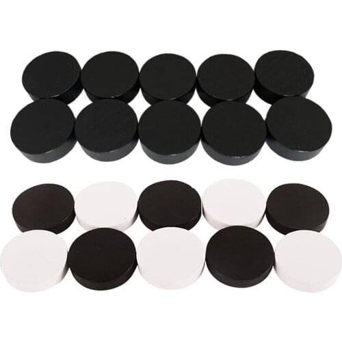 10x Fast Sling Puck Game Wooden Board Hockey Chess Finger String Shots Desk Toys