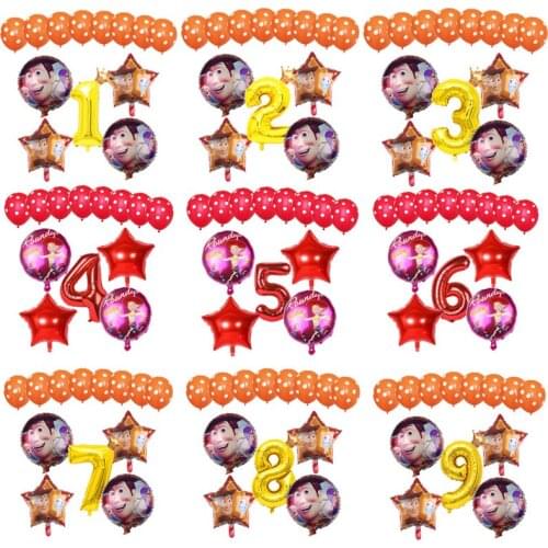 13pcs Toy Story 4 Foil Balloons Baby Shower Kids Toys Woody Buzz Lightyear Birthday Party Decorations Air Globos Helium Balloon