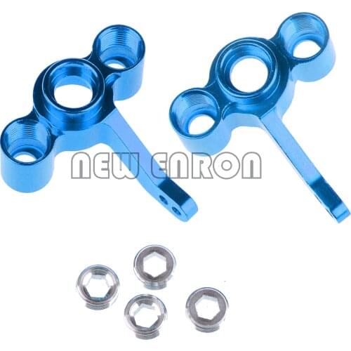 2Pc Aluminum Steering Hub Carrier Knuckle Left/Right #511484 For Rc Model Car 1/10 FS Racing Monster Truck Buggy Upgraded Parts