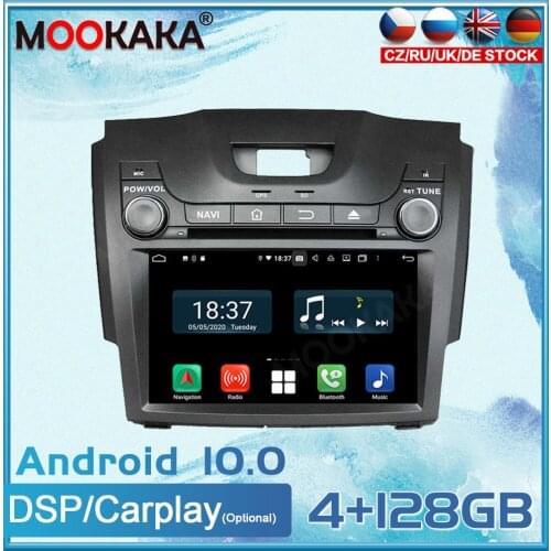 Android 10 For Chevrolet S10 2013 GPS Multimedia Player Head Unit Audio Car Radio Navigtion Tape Recorder Stereo