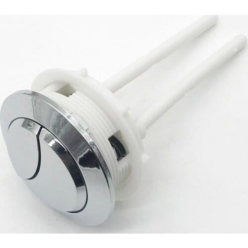 38mm/48mm/58mm Toilet Flush Button Dual Flush Toilet Tank Button Dual Flush Push Button Toilet Push Buttons With Rods Repair