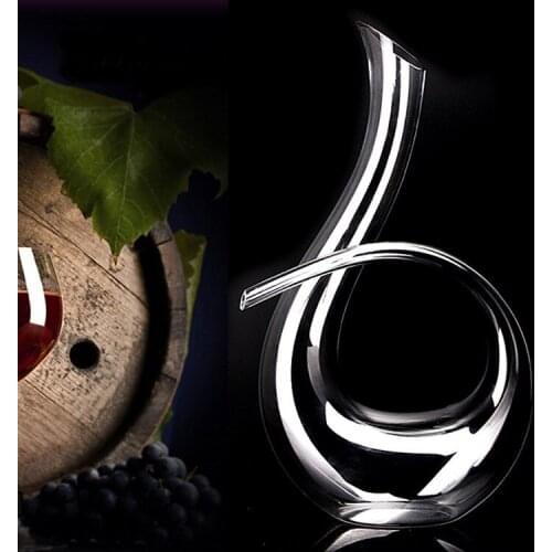 Creative New Crystal Red Wine Pourer Glass Decanter Brandy Decant Set Jug For Bar Champagne Water Bottle Drinking Glasses Gift