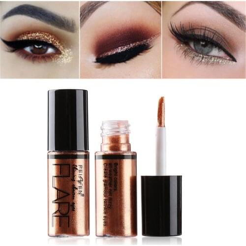Hot Sale Professional Shiny Eye Liner Pen Cosmetics for Women Silver Rose Gold Color Liquid Glitter Eyeliner Makeup Beauty Tools