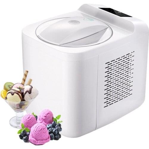 1000ml Ice Cream Machine Home Soft and Hard Slush Machine Automatic Childrens DIY Yogurt and Fruit Dessert Ice Cream Maker