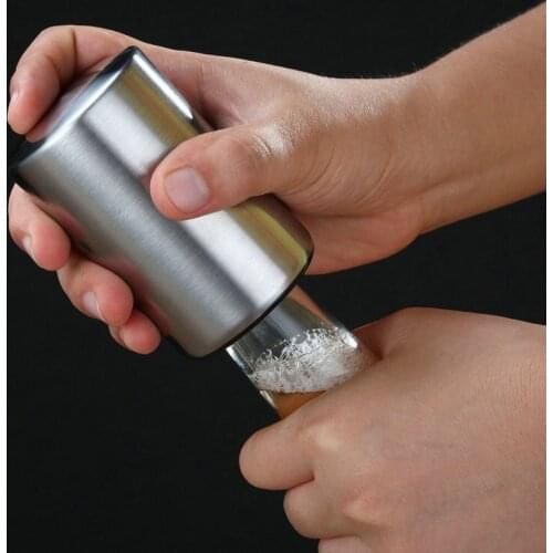 Wine Beer Bottle Opener Corkscrew Automatic Kitchen Accessories Beer Soda Cap Red Wine Bottle Opener Bar Supplies Bar Tool