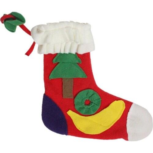 Plush Christmas Socks Smelling pad Dog Toys Bite-Resistant Clean Dog Chew Puppy Training Toy Soft Dog Sniffing Mat Pet Supplies