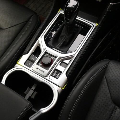 Auto Half-Pack And Full-Pack Gear Panel Decorated Sequins Frame Fit For Subaru Forester 2019 2020 2021 Car Interior Accessories