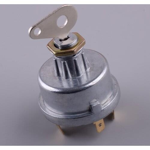 Durable 4 Position Digger Tractor Ignition Switch With 2 Keys Kit Accessories Fit For Lucas 35670 128SA & Durite 0-351-06