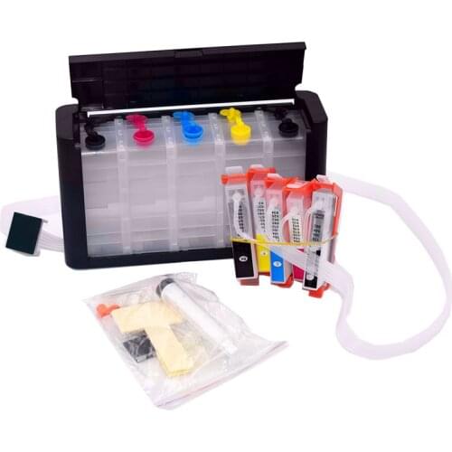 5 Color Bulk Ciss Ink System for HP364XL HP364 For HP Photosmart B8550 C5324 C5380 C6324 C6380 D5460 Printer