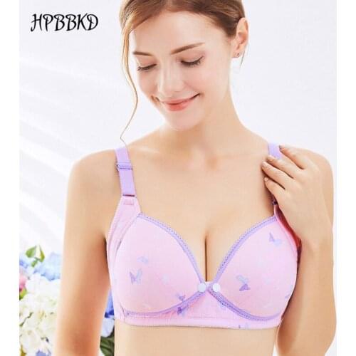 Maternity Nursing Bras Set Pregnant Breastfeeding Pregnancy Women Underwear Breast Feeding Bra Soutien Gorge Allaitement WX-022