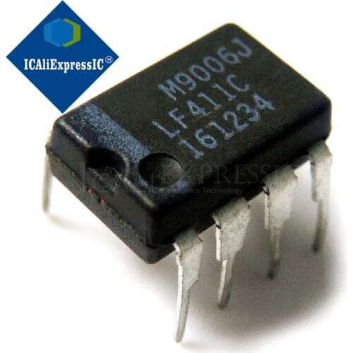 10PCS LF411CN LF411 DIP8 DIP new original In Stock