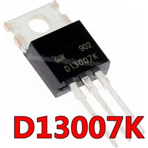 10pcs/lot D13007K D13007 TO-220
