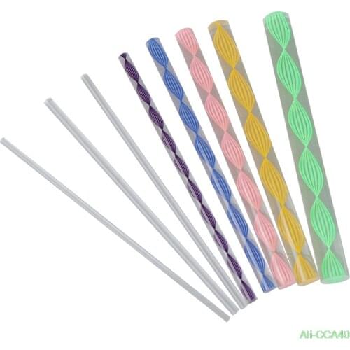 8pcs/lot DIY Acrylic Stick Mandala Dotting Tools Rocks Painting Dotting Tool Carving Pottery Clay Nail Stamp Art Craft