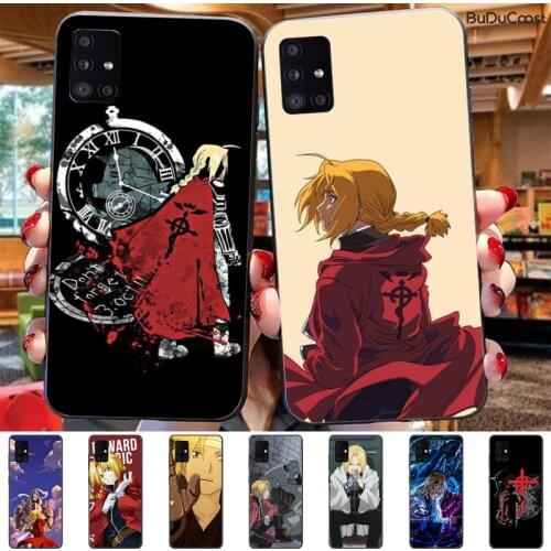 Fullmetal Alchemist amine Phone Case For Samsung Galaxy A7 8 2018 6 8 Plus A9 2018 A10 20 30 40 50 70