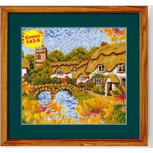 Cro143-6 fabric thread Cross stitch kit needlework and handicrafts Needlework Cross-stitch embroidery Cross stitch kits