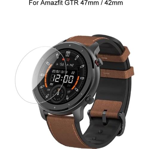 Tempered Glass For Amazfit GTR 47mm 42mm Smart Watch Explosion-proof Screen Protector Protective Guard Film