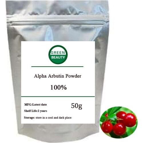 Alpha Arbutin Powder Cosmetic Grade Skin Whitening Supplement free shipping