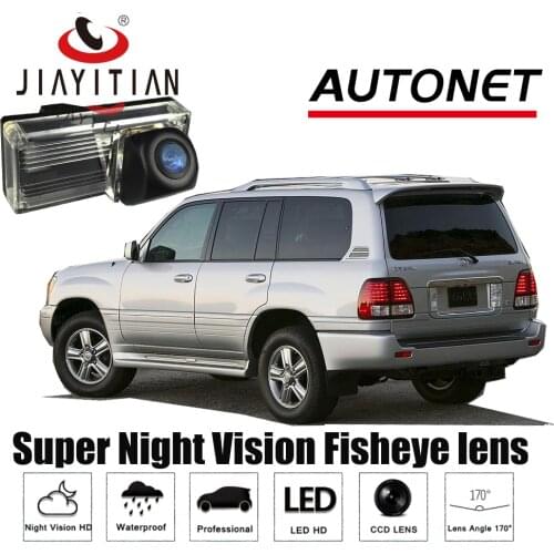 JIAYITIAN Rear View Camera For Lexus GX 470 GX470 / LX 470 LX470 PC1049 Super Hi-Vision Fisheye lens Backup Parking Camera