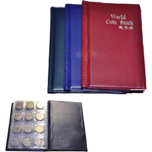 New 120 World Coin Note Currency Holder Collection Book with Wholesalers Useful Booklet For Collecting Coins