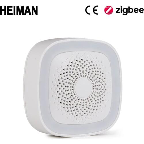 HEIMAN WiFi Smart Home kit Gateway Door Window PIR motion Carbon Monoxide GAS zigbee Sensor smoke detector siren alarm
