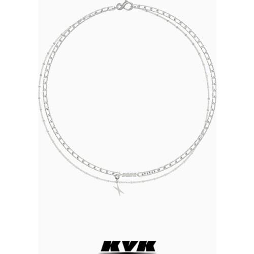 Kvk2021 new necklace cool high style light luxury niche design free assembly style personalized clavicle Necklace