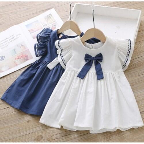 Girls Summer Dress 2019 New Childrens Clothing Ladies Wind Kids Dresses for Sleeveless Middle Child Princess Dress