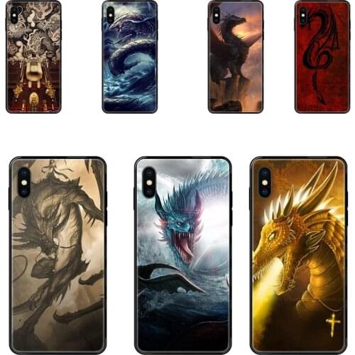 Cartoon Dragon Sale For Black Soft TPU Live Love Phone For Xiaomi Mi Note A1 A2 A3 5 5s 6 8 9 10 SE Lite Pro Ultra