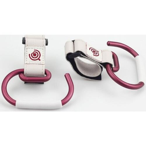 New Hot Sale Diaper Bag Hanger Baby Carriage Stroller Hooks Adjustable Stroller Hanger Clip Universal Handy Hook For Strollers