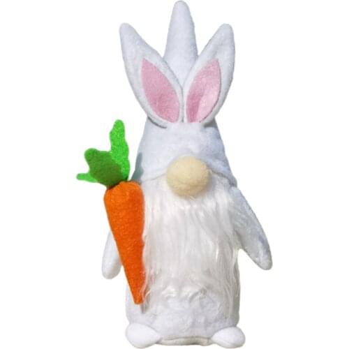 Easter Bunny Gnome Decoration Easter Faceless Doll Easter Plush Dwarf Home Party Decorations Kids Toys Holiday Gifts Ornaments