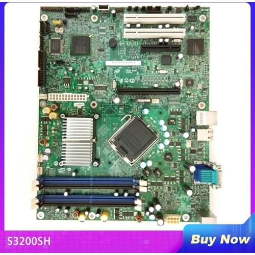 S3200SH For INTER Server Motherboard LGA775 DDR2 Will Test Before Shipping