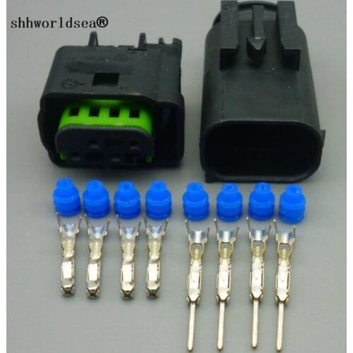 Shhworldsea 1-967640-1 8E0 971 934 968399-1 Car LPG Converter Automotive Wire Connector Auto Sealed Plug For VW for AUDI for BMW