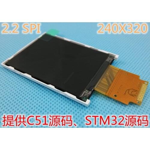 1pcs compatible with TIANMA 2.2 inch TFT LCD LCM Screen TM022HDH26 QVGA 240(RGB)*320 SPI Serial Interface,320x240 pixels