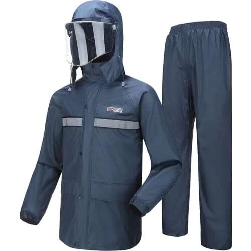 Waterproof Raincoat Poncho Outdoor Lady Raincoat Windproof Adult Male Capa De Chuva Impermeavel Rain Gear DD60YY