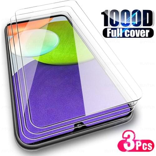 3PCS 9H Protective Tempered Glass For Samsung Galaxy A22 2021 A 22 4G SM-A225F/DSN 6.4'' Smartphone Screen Protectors Film Cover