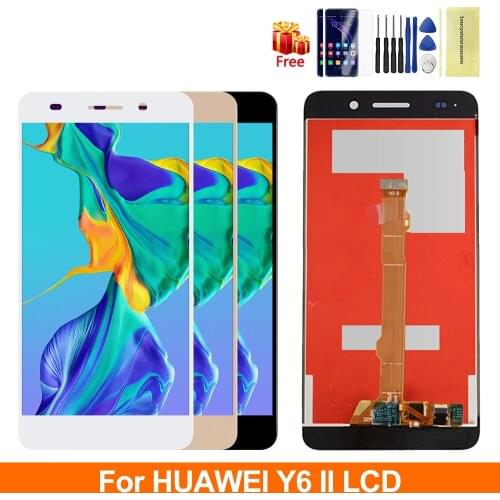 5.0" Lcd For Huawei Y6II Y6 II LCD Display Touch Screen Panel Digitizer Replacement For Huawei Y6 2 Lcd Display