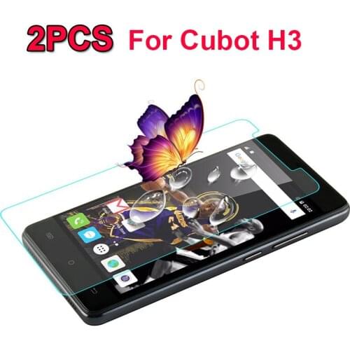 2.5D 9H Premium Tempered Glass For Cubot H3 Screen Protector Film Scratch Proof Glass Protector For Cubot H3 Mobile Phone