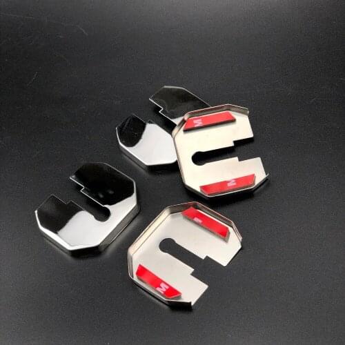 4pcs/lot Car styling Accessories Door Lock Anti Rust Protection Cover For Ford Explorer Expedition For Lincoln MKT MKS MKX