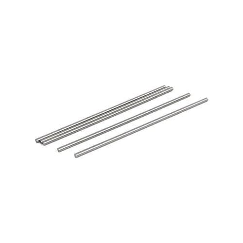 5mm x 200mm Length HSS Round Shaft Rod Bar Lathe Tools Gray 5pcs