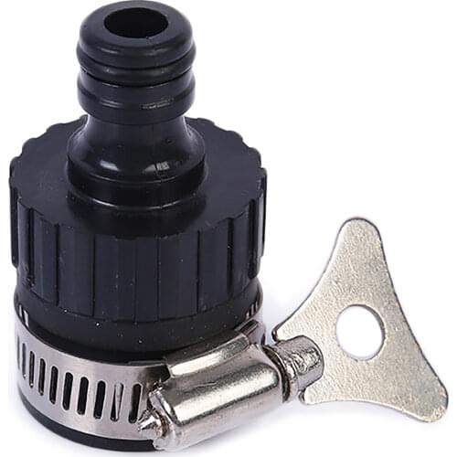 5 Pcs Durable Universal Water Faucet Adapter Plastic Hose Fitting Hose Irrigation Garden Suitable For 16-22mm Diameter Tap