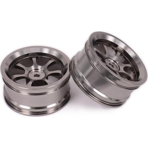 7 Spoke Wheel Rim w/o Tire For Rc 1/10 On-Road Racing Crawler HSP Axial Wltoys Himoto HPI Traxxas Redcat CNC Drifting Climbing